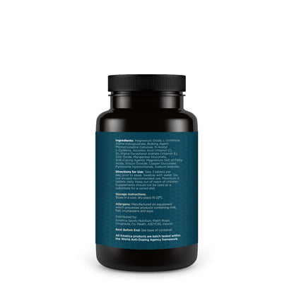 Kinetica Zinc Mg, 90 Capsules, 420 mg Magnesium, 16.5 mg Zinc Vitamins per Serve, 30 Servings. Sleep aid KineticaBuy Supplements Australia