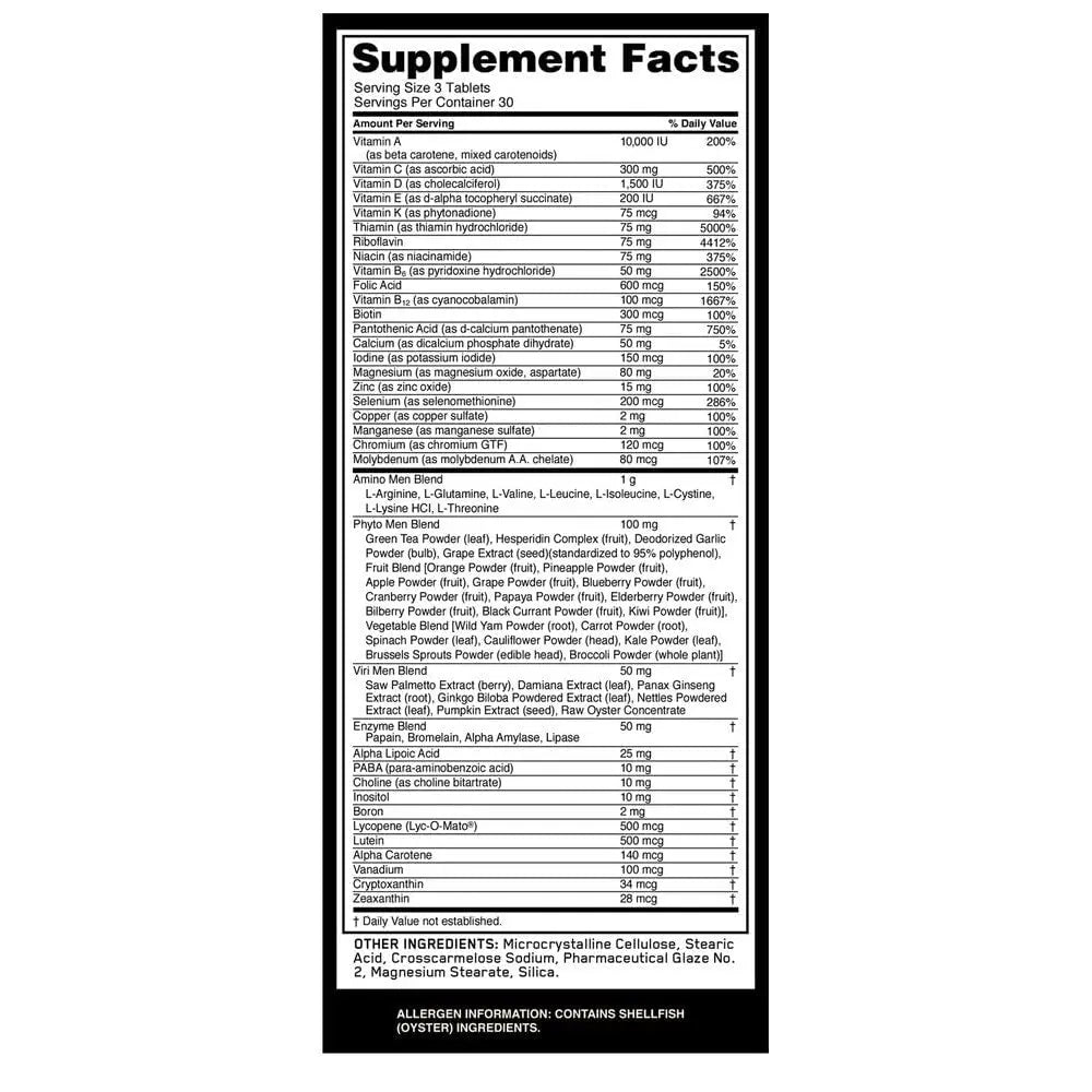 Optimum Nutrition Opti-Men Daily Multivitamin Supplement, 90 Count Optimum Nutrition