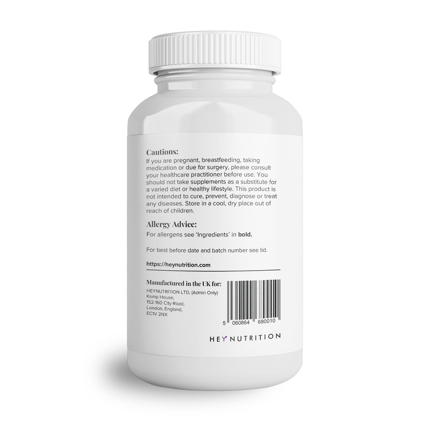 Hey Nutrition Collagen Complex Hyaluronic Acid & Sea Kelp Vitamin E, C, Biotin - Healthy Nails, Skin, Hair Joints Metabolism Hey NutritionBuy Supplements Australia