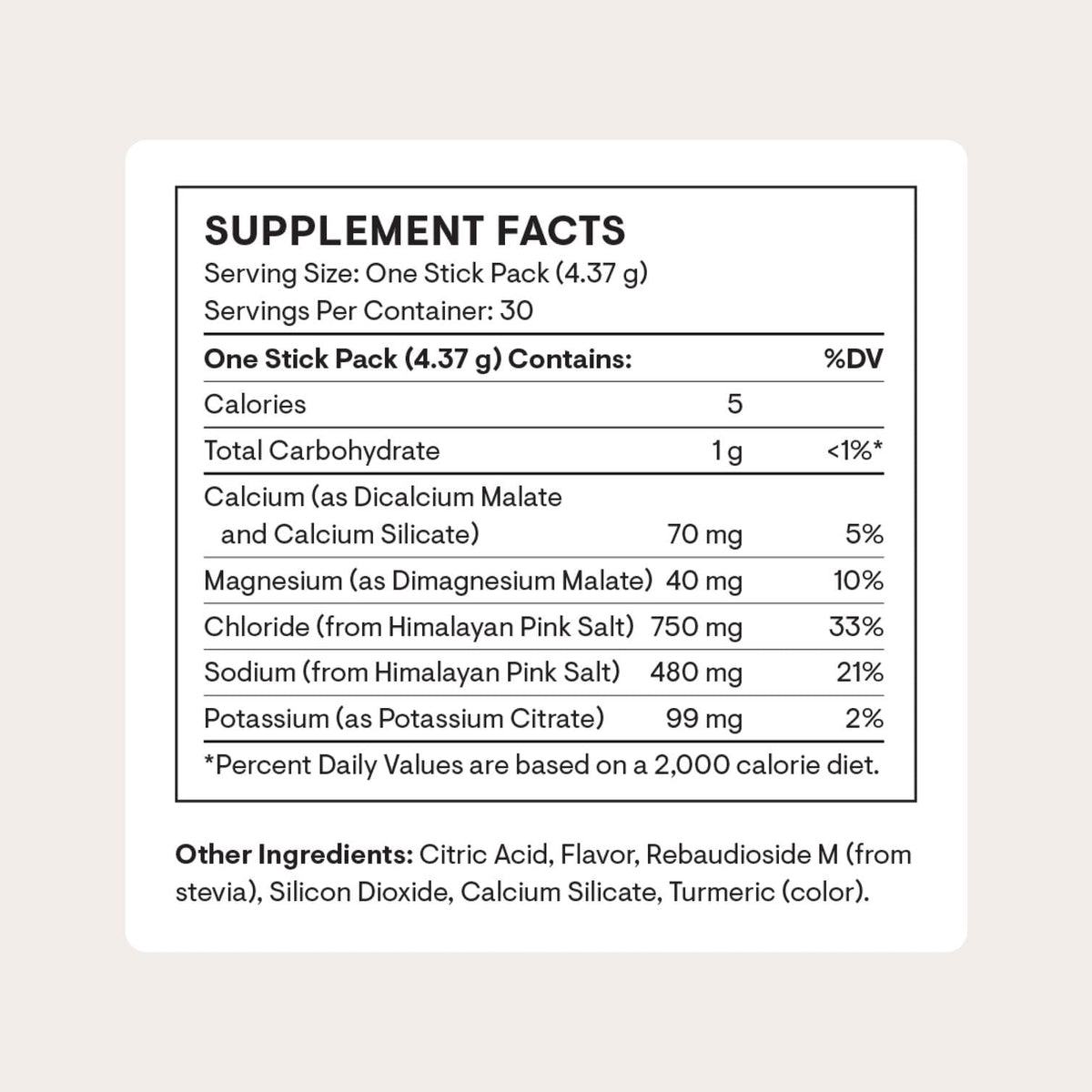 THORNE - Daily Electrolytes - Zero Sugar & Low-Calorie Electrolyte Powder Drink Mix - Flavors Derived from Natural Sources - NSF Certified for Sport - Blood Orange - 30 Stick Packs THORNEBuy Supplements Australia