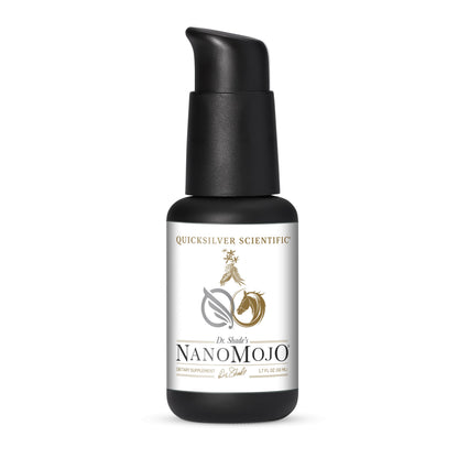 Quicksilver Scientific NanoMojo - Male-Specific Endurance Elixir & Energy Boost Support - 19 Herbs Including Epimedium for Men, Rhodiola Extract, Herbal Ginseng, and Adaptogenic Herbs (1.7oz / 50ml) Quicksilver ScientificBuy Supplements Australia