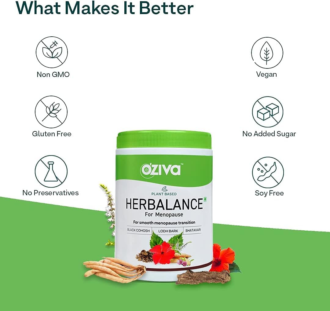 NACHT Plant Based HerBalance Menopause Relief Drink (with Black Cohosh, Lodh Bark & Licorice) NACHTBuy Supplements Australia