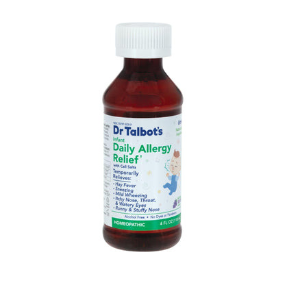 Dr. Talbot's Infant Daily Allergy Relief Liquid Medicine, Naturally Inspired for Babies, Includes Syringe, Grape Juice Flavor, Purple, 4 Fl Oz Dr. Talbot's buy supplements Au