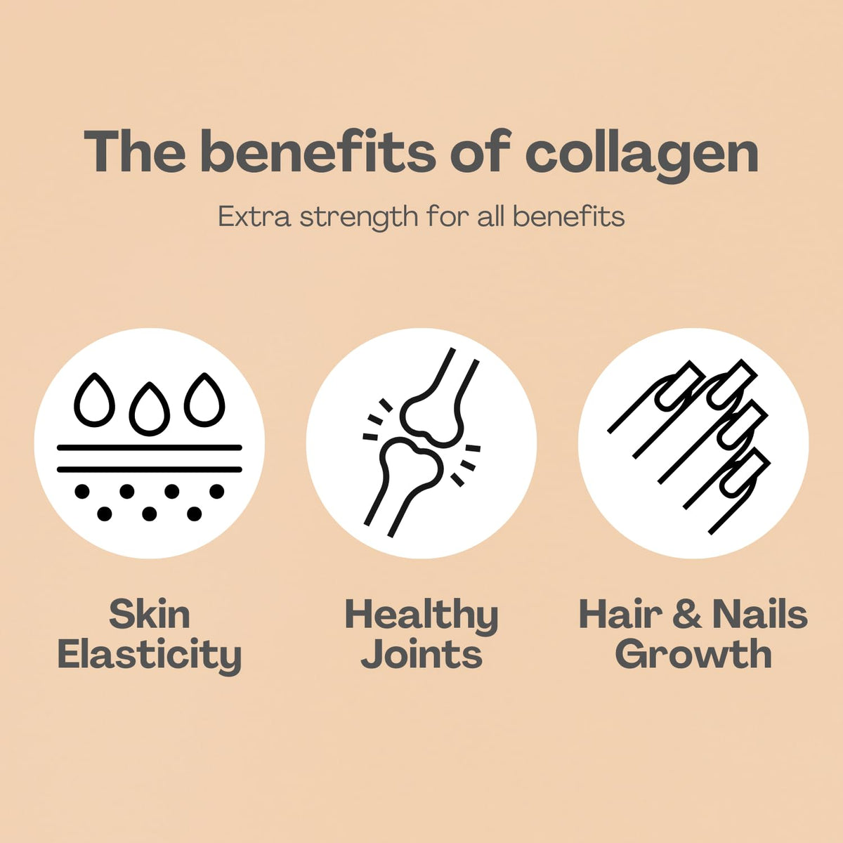 2800mg Marine Collagen Capsules – Highest Strength Type 1 Hydrolysed Collagen with Hyaluronic Acid and Vitamin C Miracle GreensBuy Supplements Australia