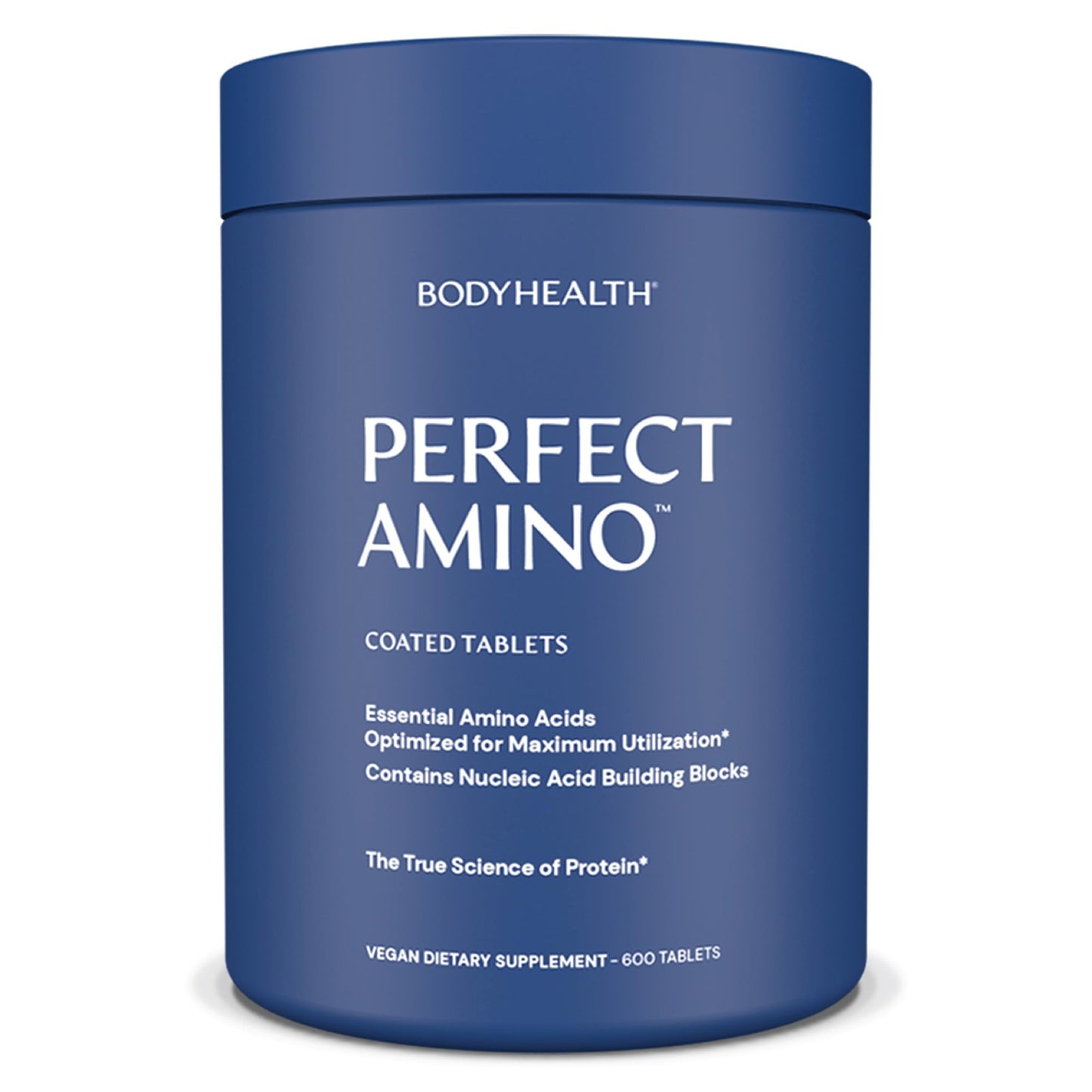 BodyHealth PerfectAmino (600 ct) Easy to Swallow Tablets, Essential Amino Acids Supplement with BCAAs, Vegan Protein for Pre/Post Workout & Muscle Recovery with Lysine, Tryptophan, Leucine, Methionine BodyHealth buy supplements Au
