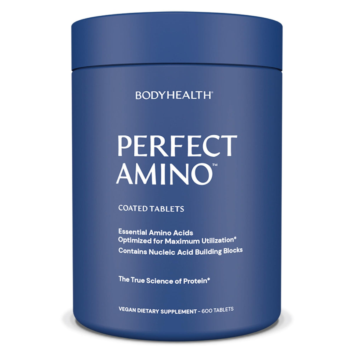 BodyHealth PerfectAmino (600 ct) Easy to Swallow Tablets, Essential Amino Acids Supplement with BCAAs, Vegan Protein for Pre/Post Workout & Muscle Recovery with Lysine, Tryptophan, Leucine, Methionine BodyHealth buy supplements Au