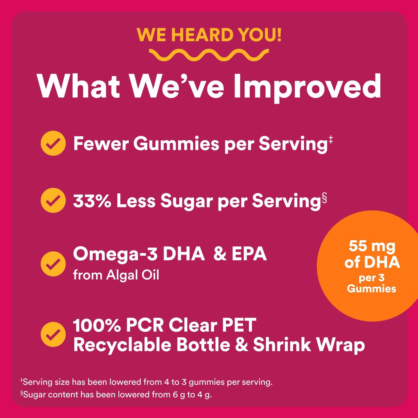 SmartyPants Multivitamin Gummy for Women 50 and Over - Improved Formula: Omega 3 (DHA/EPA), Methylfolate, CoQ10, Vitamin D3, C SmartyPantsBuy Supplements Australia