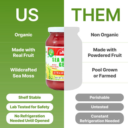 EverSmith Organics - Wildcrafted Irish Sea Moss Gel | Made in USA | Rich in Vitamins EverSmith OrganicsBuy Supplements Australia