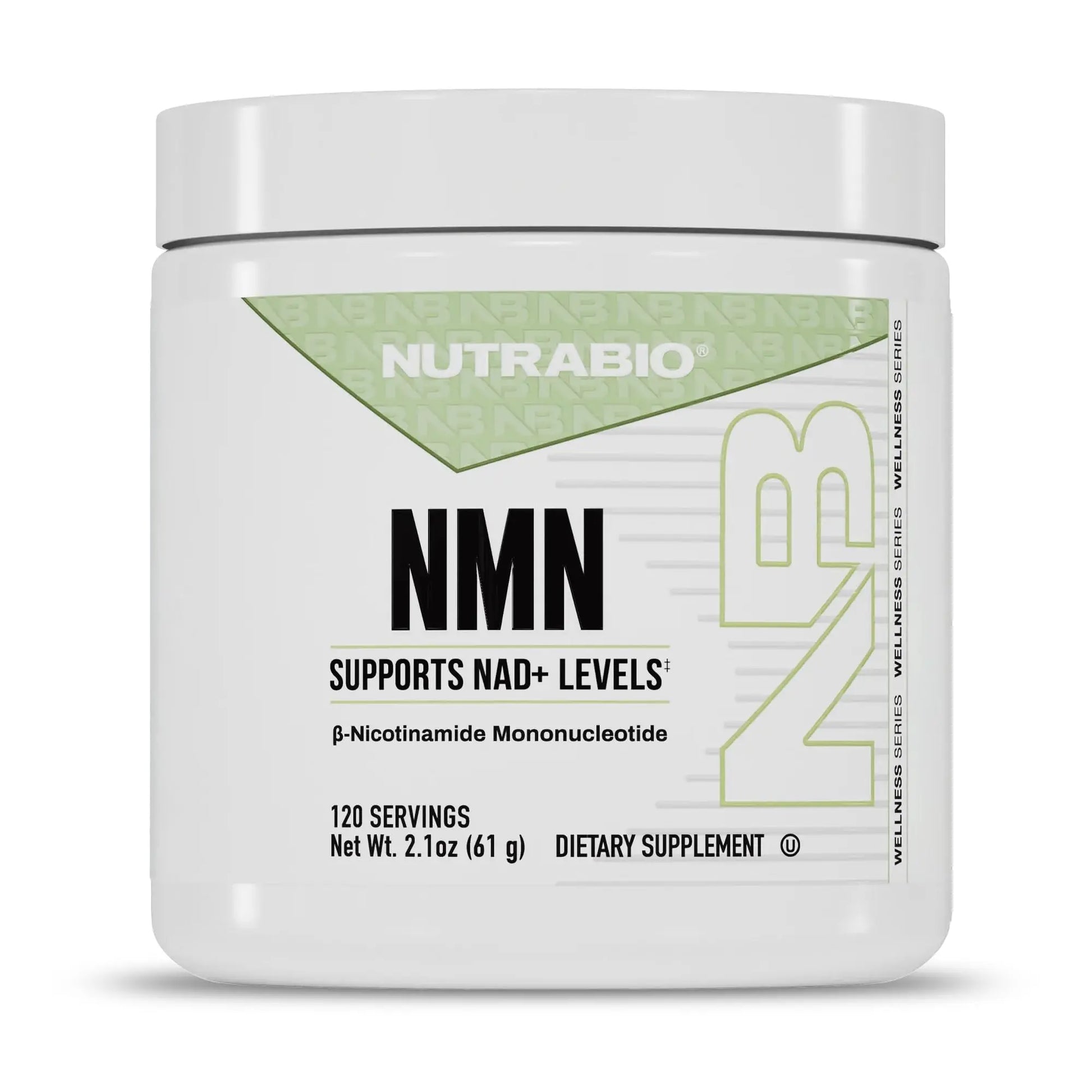 NutraBio NMN - NAD Supplement, Longevity Support, Boost NAD Levels, Increase Cellular Energy, Brain Health, Healthy Aging- 120 Servings NutraBioBuy Supplements Australia