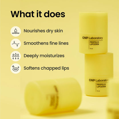 CNP Honey Lip Butter - Propolis Lipcerin™ 01 Original, Hydrating Overnight Manuka Lip Balm & Mask