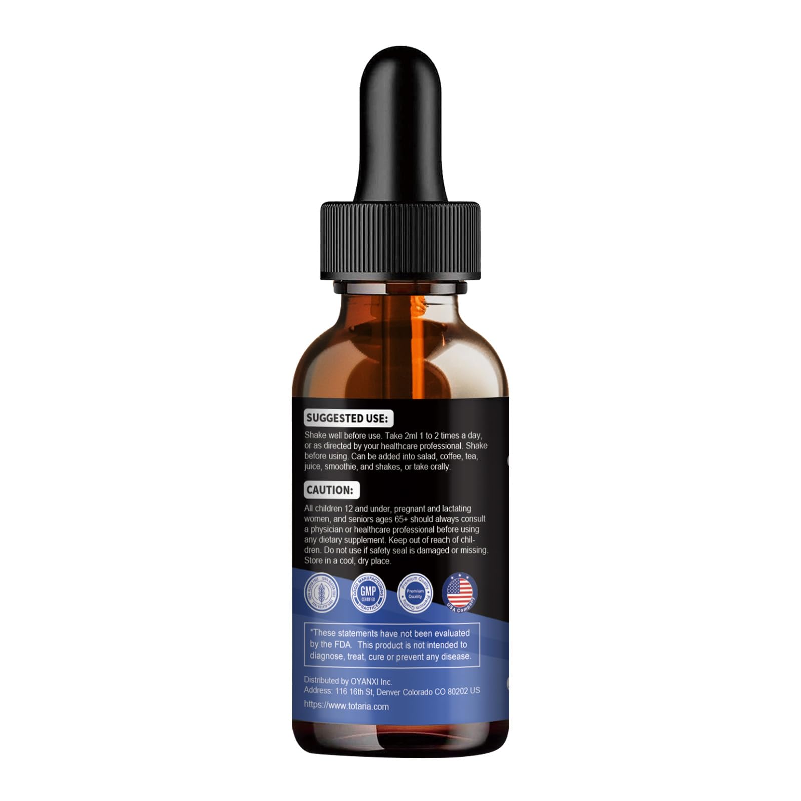 Totaria cortisol Supplement Liquid Drops Hormone Balance for Women Men with Magnesium Complex,Ashwagandha,Rhodiola Rosea,L Theanine,Phosphatidylserine Supplements Mood, Focus, Sleep Support 2 FL.OZ TotariaBuy Supplements Australia