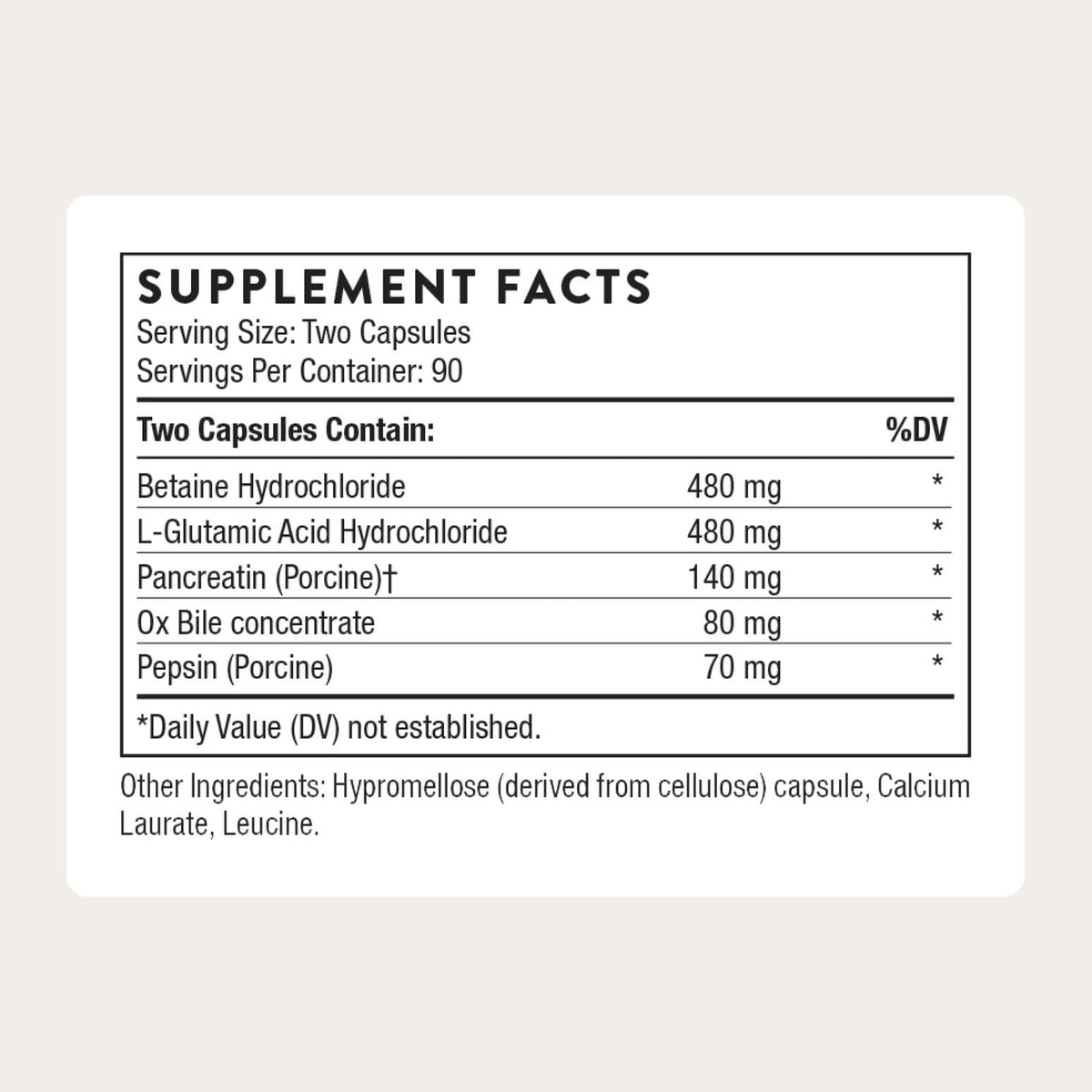 THORNE - Advanced Digestive Enzymes - Supplement with Pepsin, Ox Bile & Pancreatin for Indigestion & Constipation Relief - Minimizes Occasional Gas & Bloating* - Third-Party Certified - 180 Capsules THORNE buy supplements Au