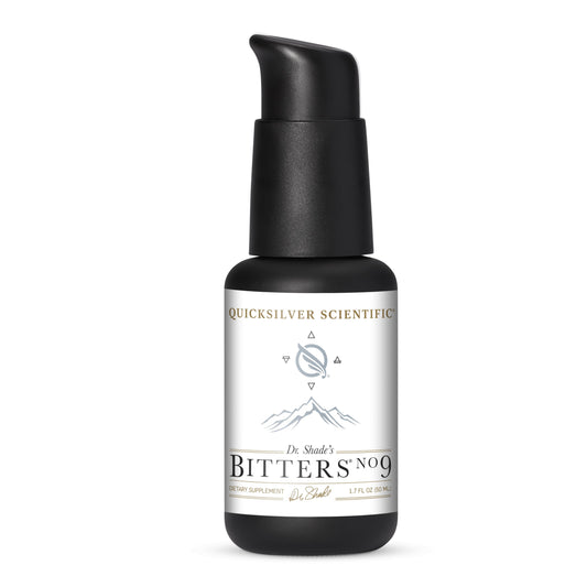 Quicksilver Scientific Dr. Shade's Bitters No. 9 - for Digestion - Fast Acting Liposomal Digestive Bitters with Milk Thistle, Burdock Root & Juniper Essential Oil - Digestive Support (50ml) Quicksilver ScientificBuy Supplements Australia
