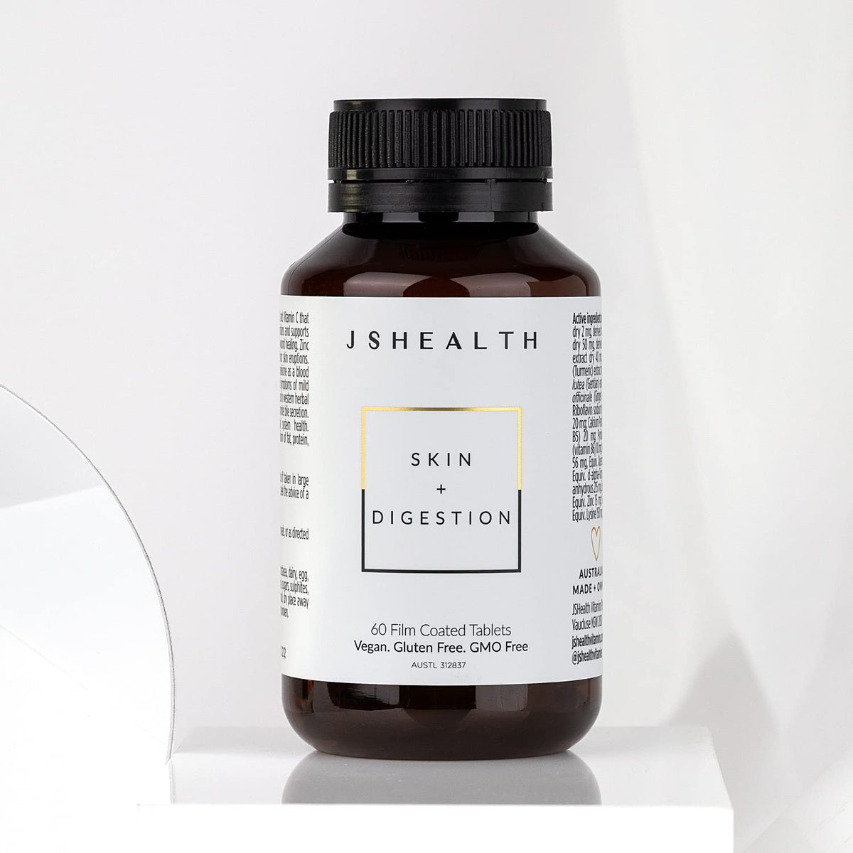JSHealth Vitamins Skin and Digestion Formula | Skin Supplement with Zinc | Burdock JSHealthBuy Supplements Australia