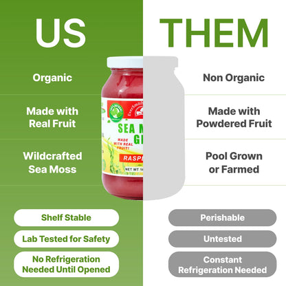 EverSmith Organics - Wildcrafted Irish Sea Moss Gel | Made in USA | Rich in Vitamins EverSmith OrganicsBuy Supplements Australia