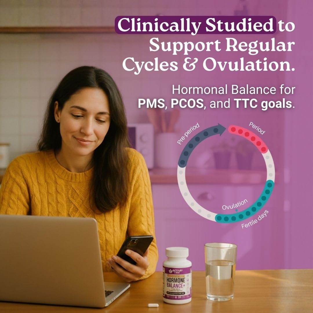 Activa Labs+ Hormone Balance for Women | Boost Energy, Mood, Libido and Focus | Supports Cycle&Menopause Comfort | Gluten, Soy&Lactose Free | 30 Day Supply Activa LabsBuy Supplements Australia