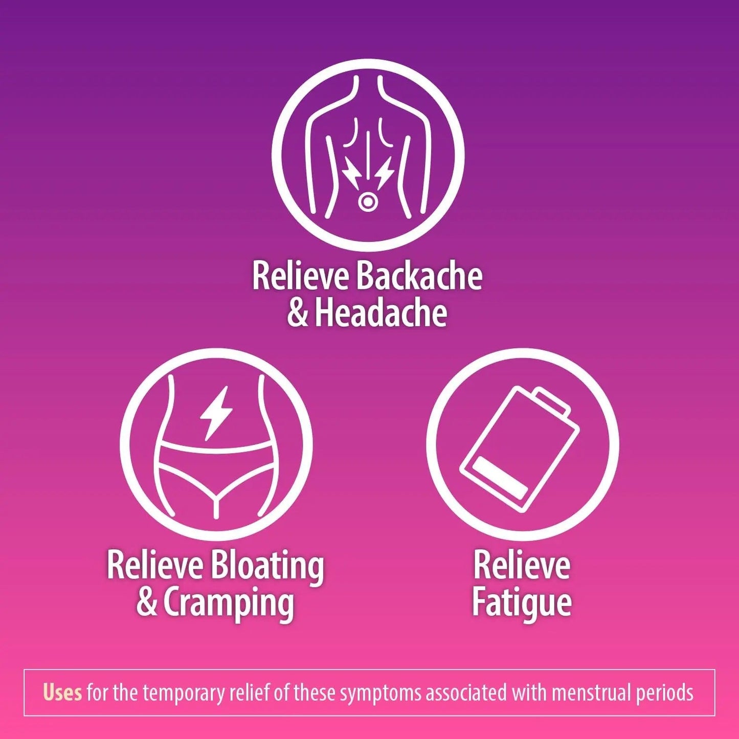 HealthA2Z® Menstrual Complete Pain Relief Tablets | Relieves Cramps, Bloating, Fatigue, Backache & Headache (120 Counts) (Pack of 2) HealthA2ZBuy Supplements Australia