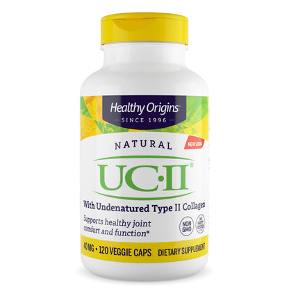 Healthy Origins UC-II 40 mg (Undenatured Type II Collagen, Non-GMO, Gluten Free, Joint Support), 120 Veggie Caps Healthy OriginsBuy Supplements Australia