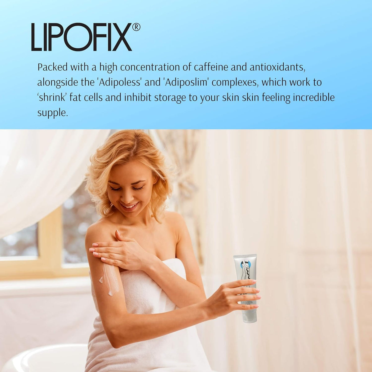 LIPOFIX Anti Cellulite Cream Luxurious Formula Body Contour Cream Effectively Tone LIPOFIXBuy Supplements Australia