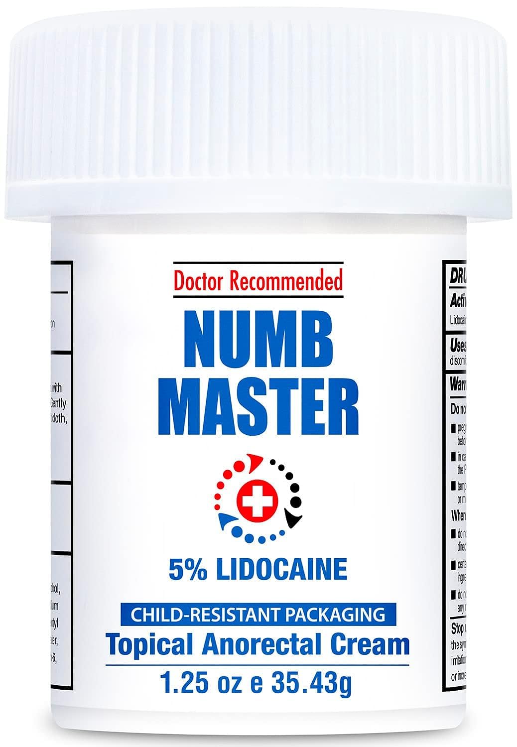 Clinical Resolution Numb Master 5% Lidocaine Numbing Cream for Pain Relief, Topical Anesthetic Burn Itch Cream Maximum Strength, Fast Acting Hemorrhoid Treatment with Vitamin E and Aloe, 1.25 Oz Clinical Resolution buy supplements Au