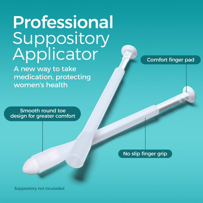 Dizzily 30 Pack Disposable Vaginal Suppository Applicators for Women, Individually Wrapped, Hygienic - Fits Most Boric Acid Suppositories, Pills, Tablet, Cap-sules and Feminine Care Applicator DizzilyBuy Supplements Australia