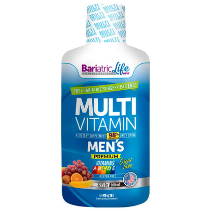 Bariatric Multivitamin Design for Post Bariatric Surgery Mens Patients, Sugar Free, 100+ Vitamins, Minerals & Amino Acids, Supports Muscle, Heart Bariatric Life MaxBuy Supplements Australia