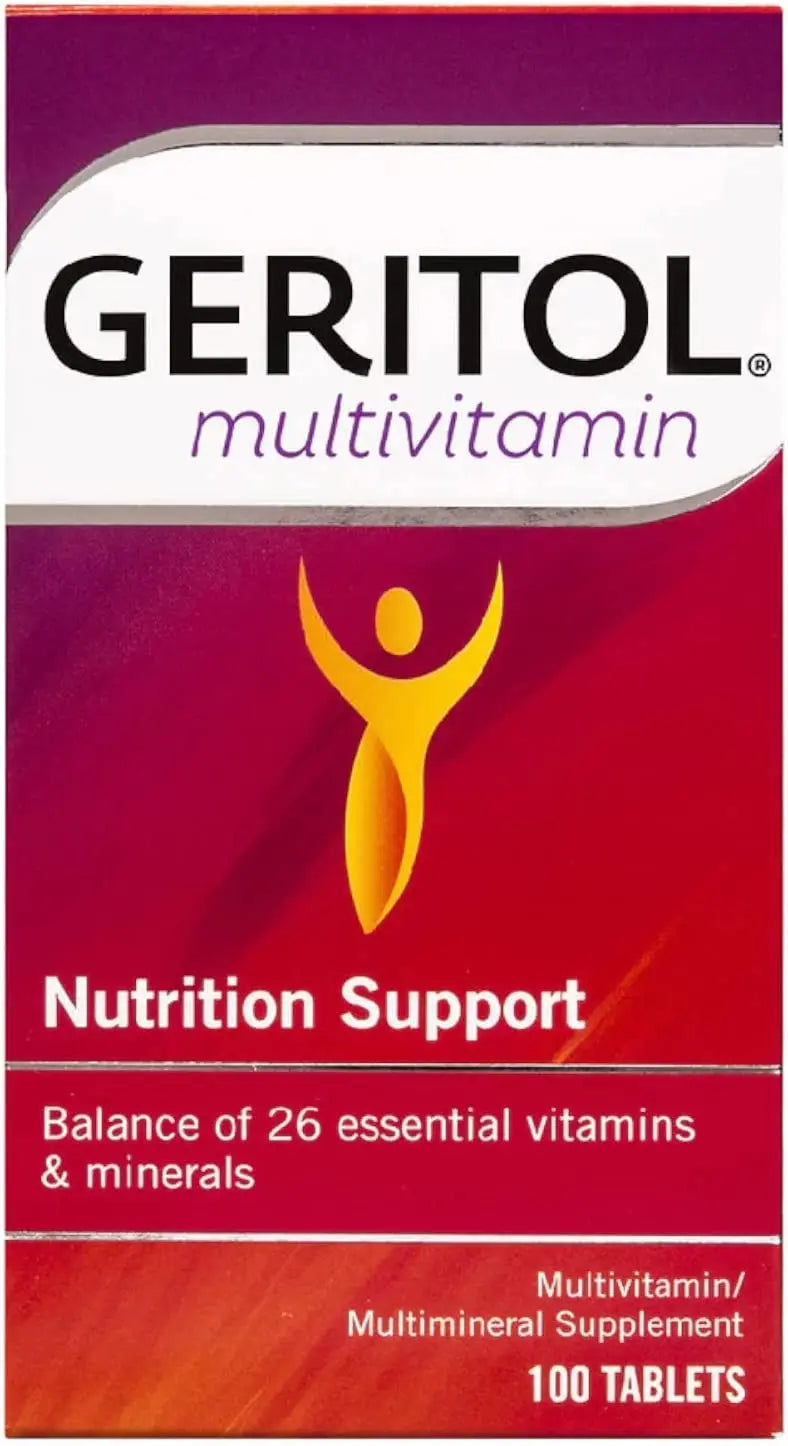 Geritol Complete Tablets, 100 Count (Pack of 3) Geritol