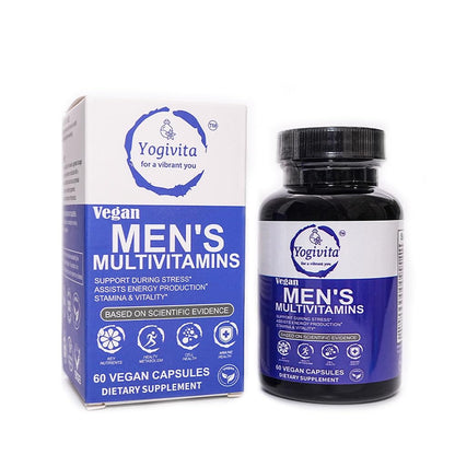 Yogivita Men’s Multivitamin – Complete Wellness, Energy & Immunity Support – Vegan, Gluten-Free, 60 Capsules YogivitaBuy Supplements Australia
