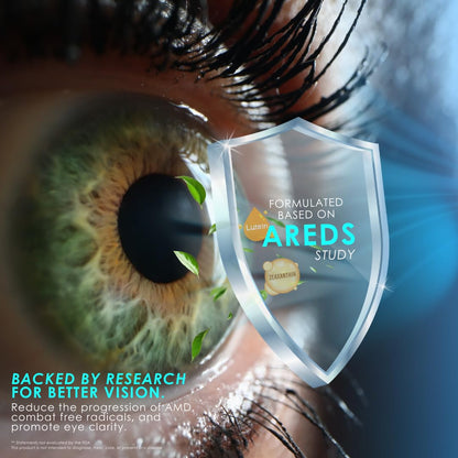 Clearsight AREDS Advanced+ Eye Health Vitamins | Lutein, Zeaxanthin, Vitamin E, Vitamin C | Blue Light & Vision Support | Eye Vitamins for Macular Health Clearsight buy supplements Au
