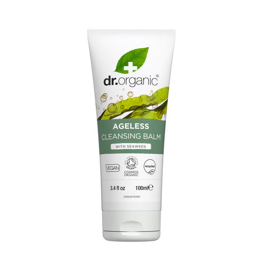 Dr. Organic Ageless Cleansing Balm with Seaweed | Moisturizing, Gentle, Removes Impurities, Certified Organic, Paraben & SLS-Free, Natural, Vegan, 100 ml / 3.4 fl oz Dr. Organic buy supplements Au