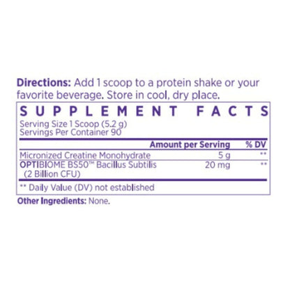 NAOMI Gentle GI Creatine with OPTIBIOME®, Gut-Friendly Creatine Monohydrate for Muscle Strength, Recovery & Mental Focus, Non-GMO, Clean, Daily Creatine Supplement for Men & Women NAOMIBuy Supplements Australia