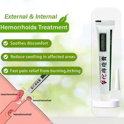 BONIORRI Hemorrhoid & Fissure Relief Ointment 20g Tube– Maximum Strength Hemorrhoid Cream, Herbs Fast Acting Ingredients. (0.7 oz Total) BONIORRIBuy Supplements Australia