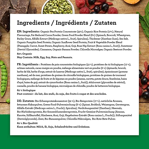Amazing Grass Protein Superfood, Organic Vegan Protein Powder with Fruit and Vegetables Amazing GrassBuy Supplements Australia