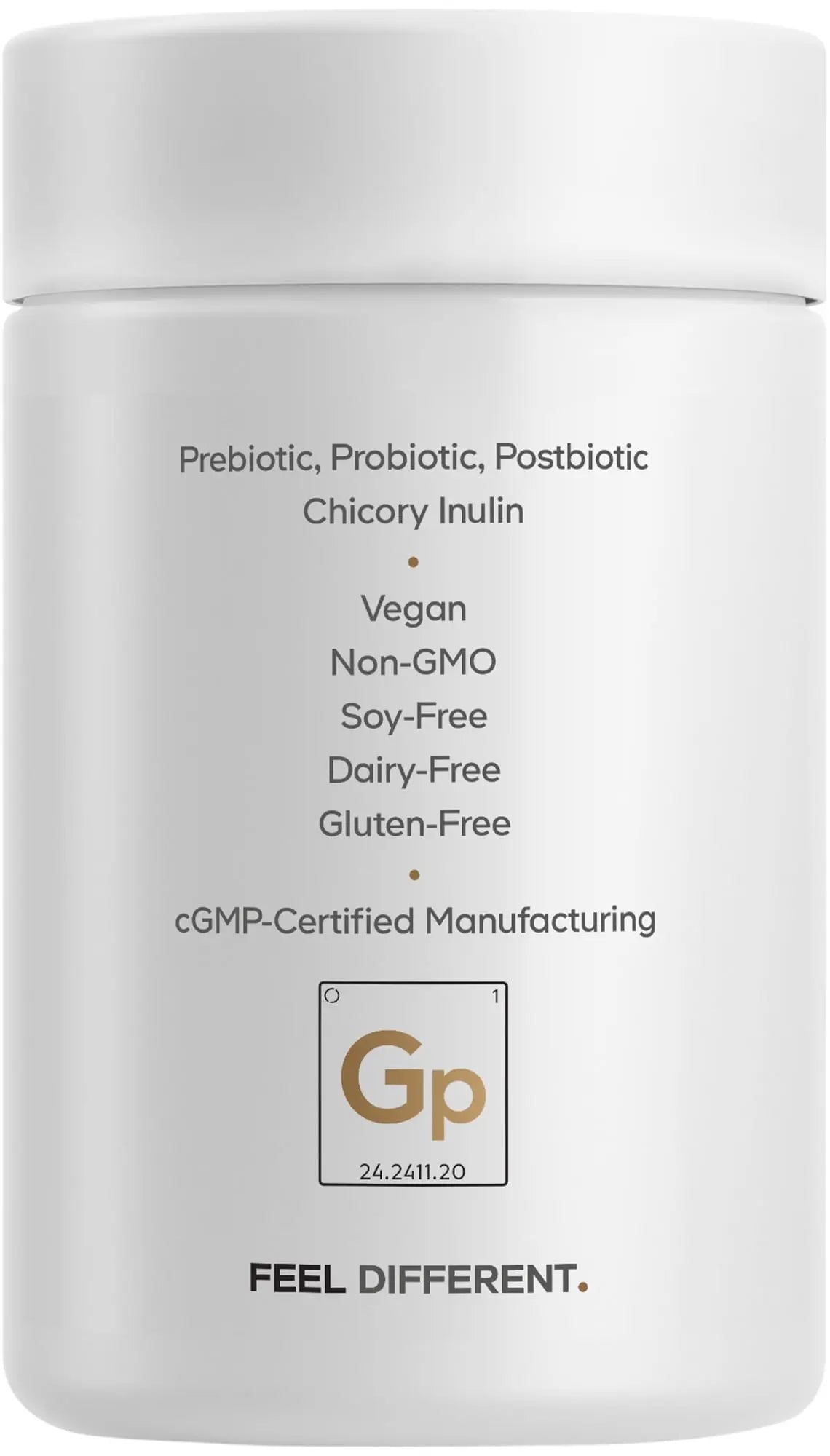 Codeage GLP-1 Probiotic+ - Live Probiotics Akkermansia, Clostridium, Bifidobacterium, Chicory Inulin Probiotic, Prebiotics & Postbiotics Supplement - 500 Million AFU - 30 Capsules CodeageBuy Supplements Australia