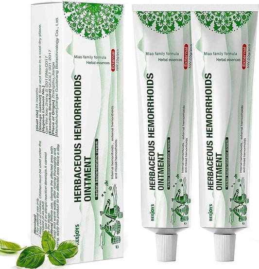 Reejoys Hemorrhoid Cream: Advanced Herbal Hemorrhoids Treatment Cream for Itching and Burning, Shrink & Soothe Hemorrhoids - 1.8 Oz ReejoysBuy Supplements Australia