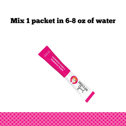 Regular Girl Organic Powder, Prebiotic Fiber Supplement and Probiotics for Women, Low FODMAP, 30 On-The-Go Packets, Unflavored, 30 Serving Packets Regular Girl buy supplements Au