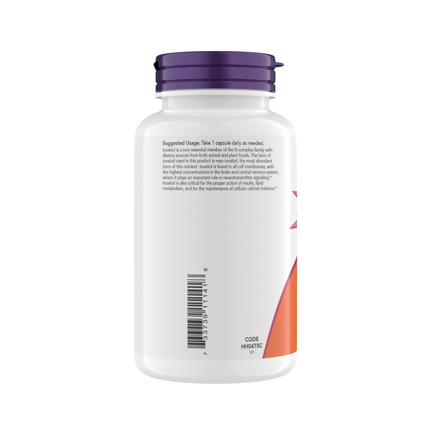 Now Foods Inositol 500 mg, Superior Myo Inositol Form, for Healthy Membrane Function Now FoodsBuy Supplements Australia