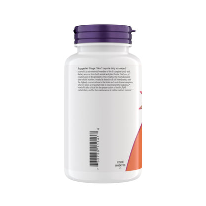 Now Foods Inositol 500 mg, Superior Myo Inositol Form, for Healthy Membrane Function Now FoodsBuy Supplements Australia
