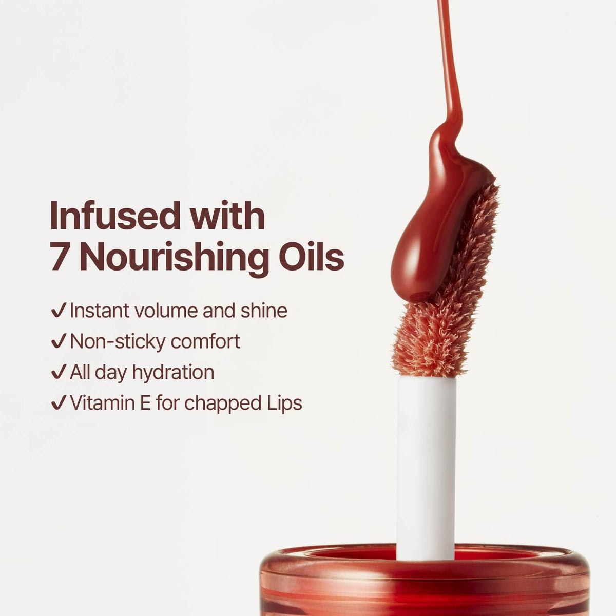 fwee 3D Voluming Gloss 70% (Rich) | Lychee 70% | High Shine, Non-Sticky Lip Gloss for Makeup | Long-Lasting, Moisturizing Gel Formula | 30%, 70% Pigment Options | 5.3g fweeBuy Supplements Australia