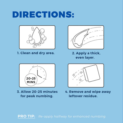 Clinical Resolution Numb Master 5% Lidocaine Numbing Cream for Pain Relief, Topical Anesthetic Burn Itch Cream Maximum Strength, Fast Acting Hemorrhoid Treatment with Vitamin E and Aloe, 1.25 Oz Clinical Resolution buy supplements Au