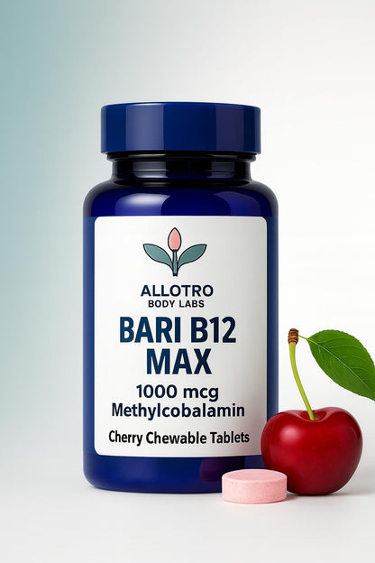 Bariatric Multivitamin and B12 Max Combo Pack | Liquid Filled Multivitamin with Antioxidants, Iron & Sublingual Methylcobalamin B12 for Post Bariatric Surgery, Gastric Sleeve, Bypass, SADI & Lap Band Allotro Labs buy supplements Au