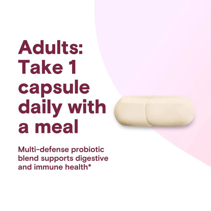 Phillips' Colon Health Daily Probiotic Capsules, 4-in-1 Symptom Defense to help defend against Occasional Gas, Bloating, Constipation, and Diarrhea, Daily Supplement, 60 Count Phillips'Buy Supplements Australia