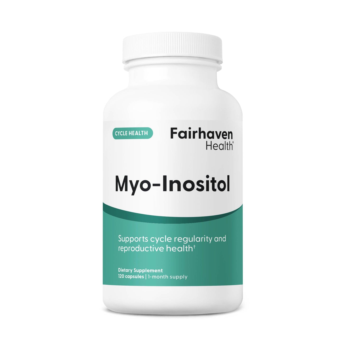 Fairhaven Health Myo-Inositol Supplement for Women and Men | Vitamin B8 2000mg | Vegan Inositol Powder Capsules | Gluten, Dairy and Soy Free | 120 Inositol Capsules Fairhaven HealthBuy Supplements Australia
