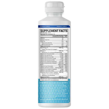 oppuland - Men's Multivitamin - Liquid Supplement - Liposomal Delivery - Daily Multi Vitamin with Biotin B Complex Omega-3 - Hair & Nail Support Vitamin oppulandBuy Supplements Australia