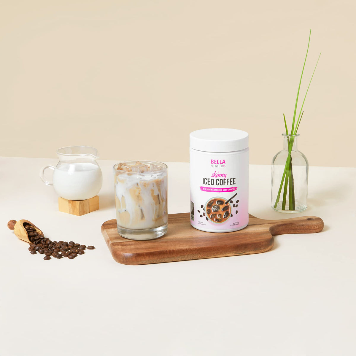 Bella All Natural Skinny Iced Coffee - Good Taste - 500 Grams Bella All NaturalBuy Supplements Australia
