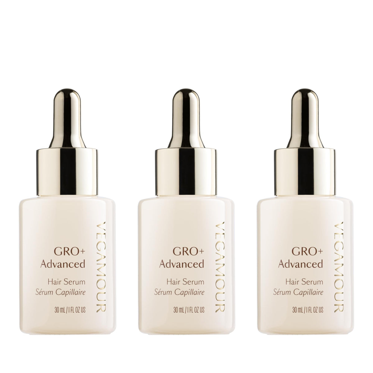 VEGAMOUR GRO+ Advanced Hair Serum for Improving Hair Density, Tonic Reduces Shedding and Promotes a Healthy Scalp, 3 pack VEGAMOURBuy Supplements Australia