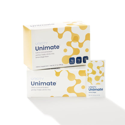 Unicity UNIMATE (Lemon Ginger, 30 Pouches) UnicityBuy Supplements Australia