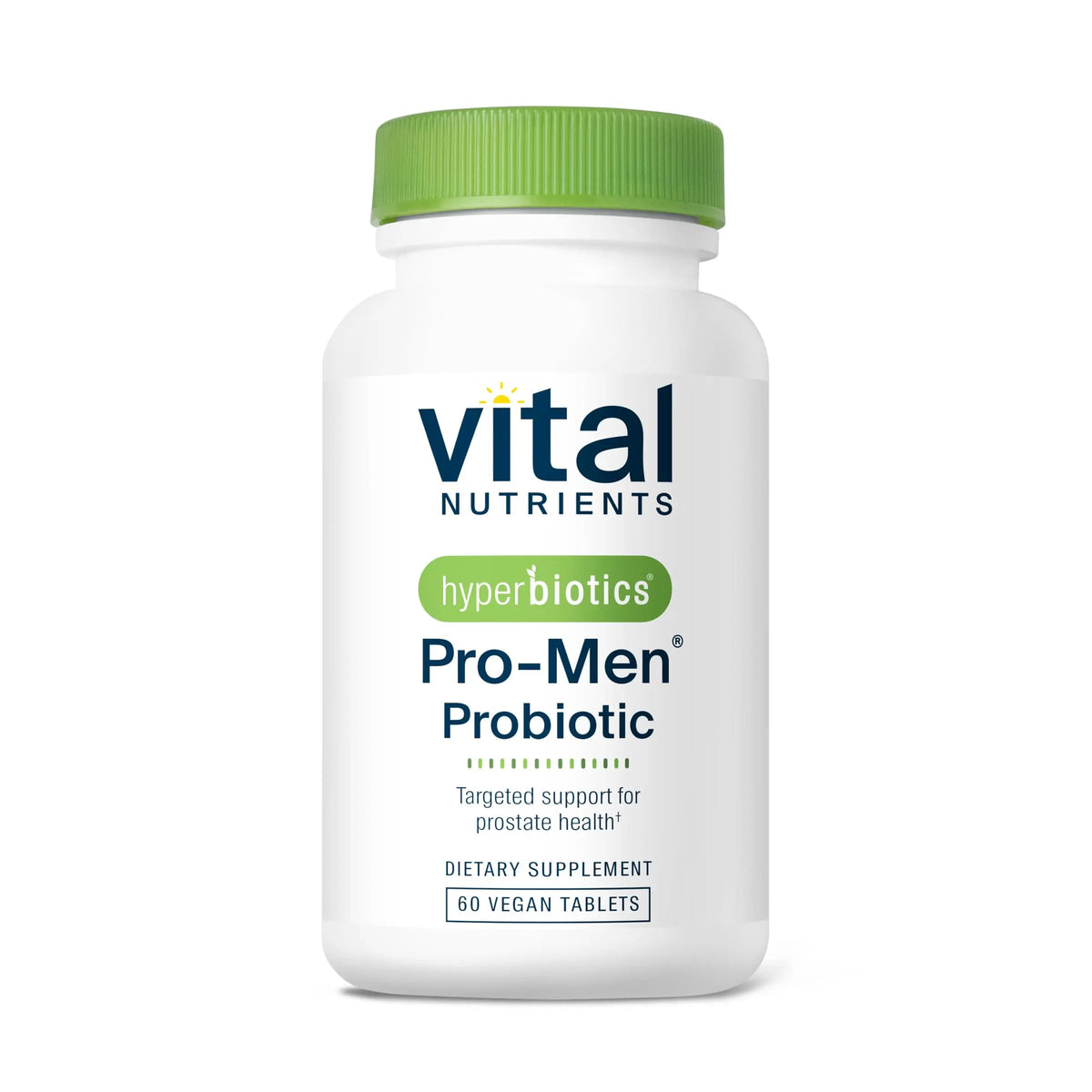 Hyperbiotics Vital Nutrients Pro Men Probiotics | Vegan Advanced Probiotics for Men | Clinically Studied for Prostate Health, Digestive Balance and Gut Health* | Gluten, Dairy, Soy Free | 60 Tablets Hyperbiotics buy supplements Au