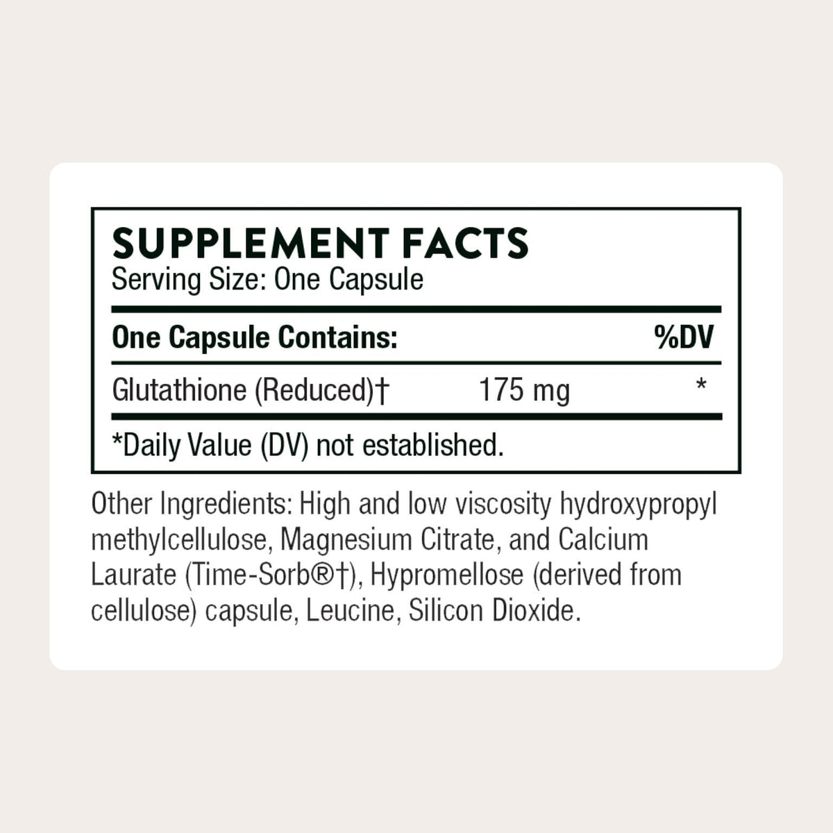 THORNE - Glutathione-SR - Sustained-Release Glutathione for Antioxidant Support* - 60 Capsules THORNEBuy Supplements Australia