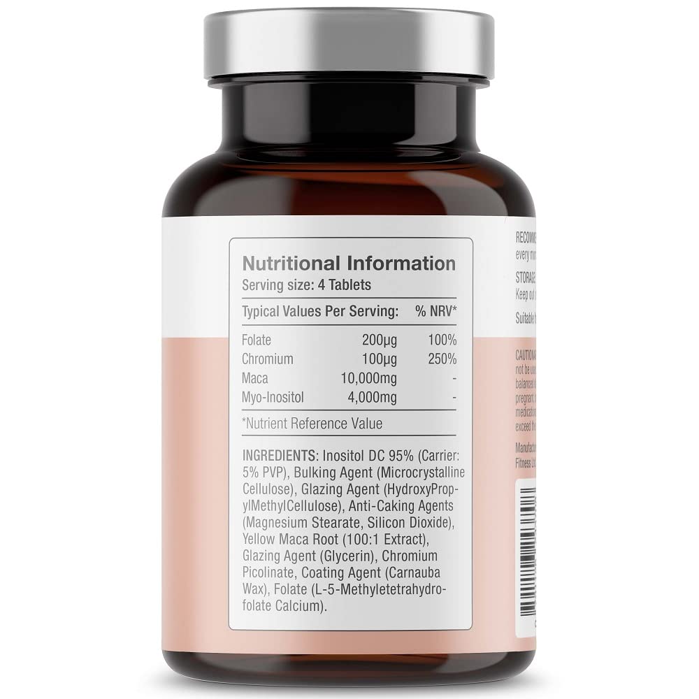 Free Soul Myo-Inositol Ultra Supplement with 4,000mg Myo-Inositol, 200ug Folate, 100ug Free SoulBuy Supplements Australia